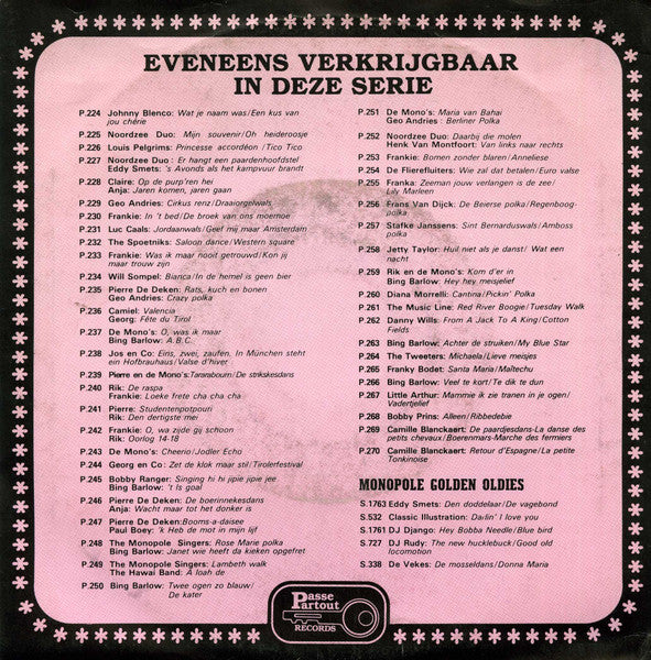 Camille Blanckaert - Retour D'Espagne Vinyl Singles Vinyl Very Good (VG) <br> Hoes Good Plus (G+)