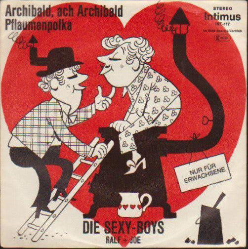 Sexy-Boys Ralf + Joe - Archibald, Ach Archibald Vinyl Singles Vinyl Very Good (VG) <br> Hoes Good Plus (G+)