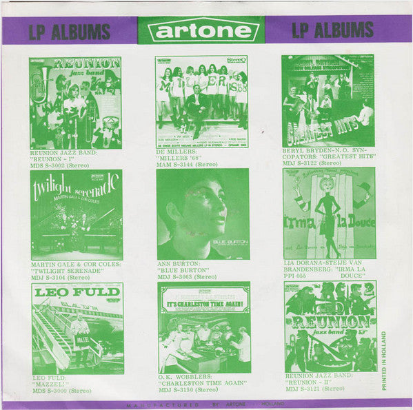 Ola & The Janglers - Um Um Um Um Um Um Vinyl Singles Vinyl Very Good (VG) <br> Hoes Good Plus (G+)