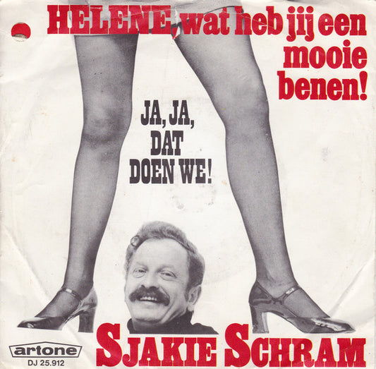 Sjakie Schram - Héléne, Wat Heb Jij Een Mooie Benen 28792 Vinyl Singles VINYLSINGLES.NL