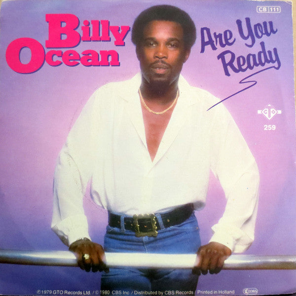 Billy Ocean - Are You Ready 36286 Vinyl Singles Vinyl Very Good (VG) <br> Hoes Good Plus (G+)
