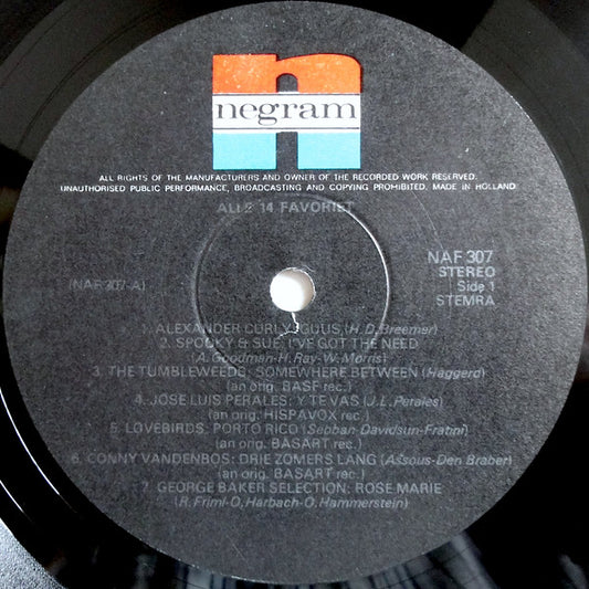 Various - Alle 14 Favoriet (LP) 48455