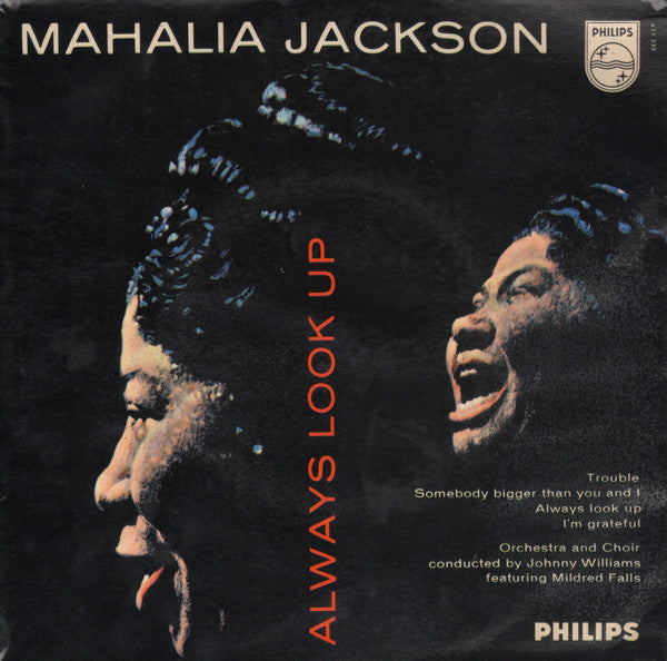 Mahalia Jackson - Always Look Up Vinyl Singles EP Vinyl Very Good (VG) <br> Hoes Good Plus (G+)