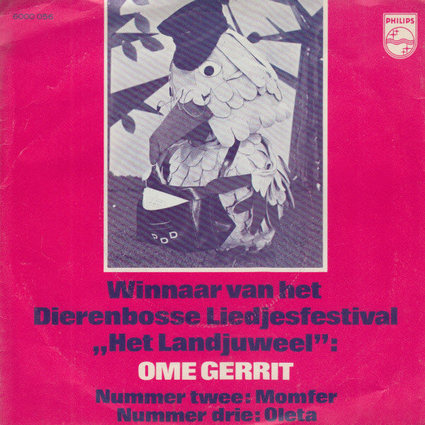 Fabeltjeskrant - Winnaars van het Dierebosse Liedjesfestival Het Landjuweel Vinyl Singles