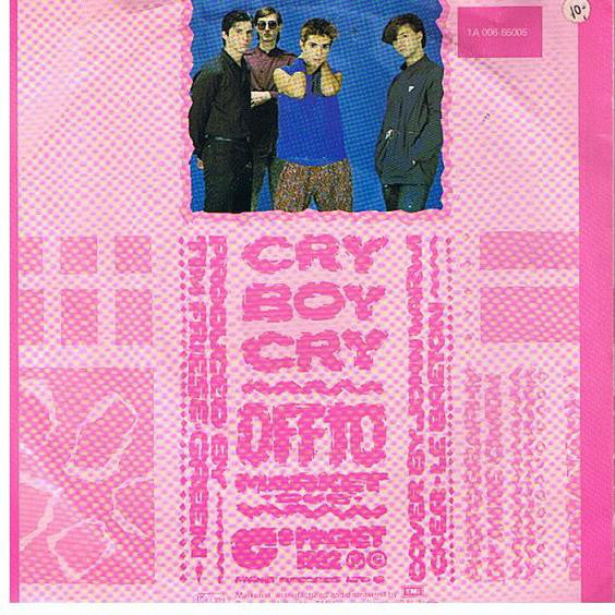 Blue Zoo - Cry Boy Cry Vinyl Singles Vinyl Very Good (VG) <br> Hoes Good Plus (G+)