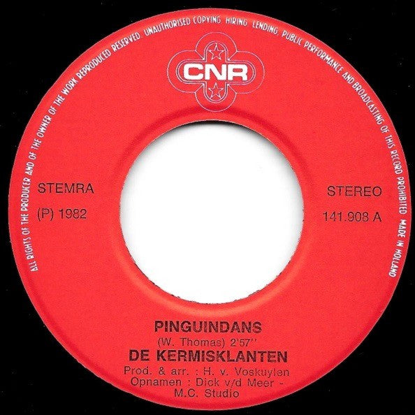 Kermisklanten - Pinguindans Vinyl Singles