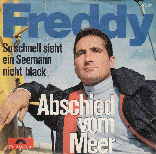 Freddy - Abschied Vom Meer Vinyl Singles Media: VG+ / Sleeve: G+