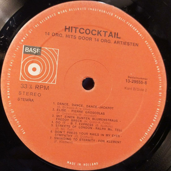 Various - Hit-cocktail (LP) Vinyl LP