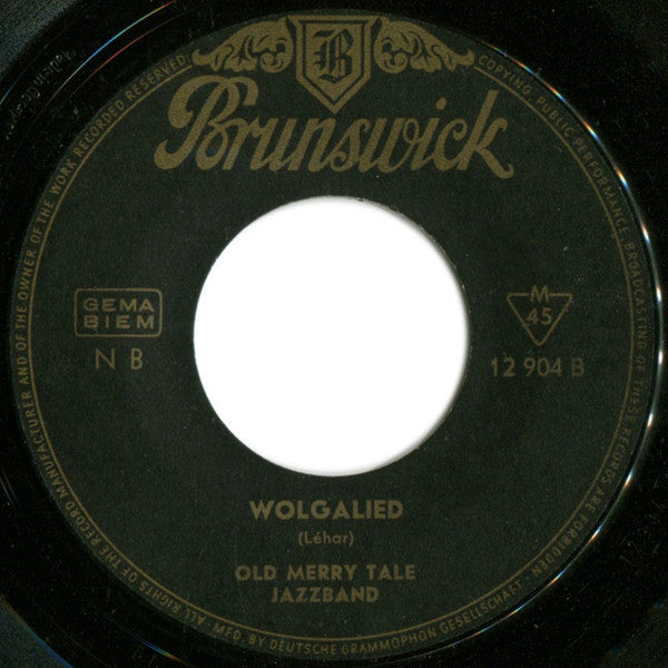Old Merry Tale Jazzband - Am Sonntag Will Mein Süsser Mit Mir Segeln Gehn Vinyl Singles Vinyl Very Good (VG) <br> Hoes Good Plus (G+)