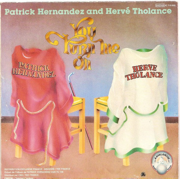 Patrick Hernandez - Back To Boogie 39458 Vinyl Singles Vinyl Very Good (VG) <br> Hoes Good Plus (G+)
