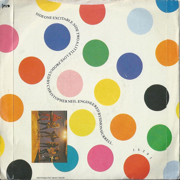 Amazulu - Excitable Vinyl Singles Vinyl Very Good (VG) <br> Hoes Good Plus (G+)