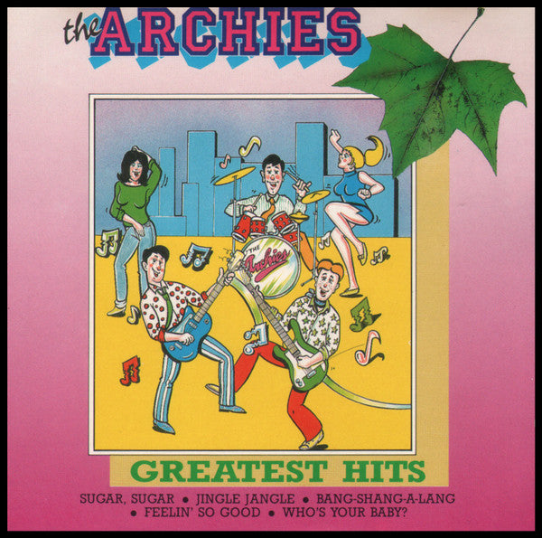 Archies - Greatest Hits (CD) Compact Disc Vinyl Very Good (VG) <br> Hoes Good Plus (G+)