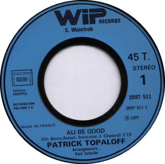 Patrick Topaloff - Ali Be Good
