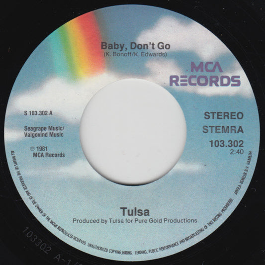 Tulsa - Baby Don't Go