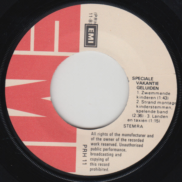 No Artist - Vakantie Geluiden Vinyl Singles