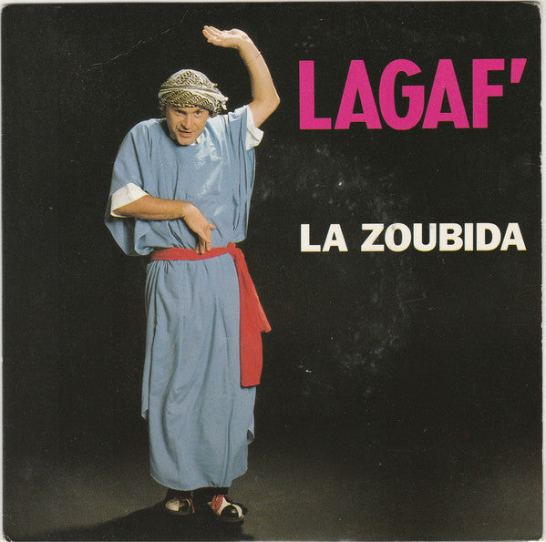 Lagaf' - La Zoubida Vinyl Singles Vinyl Very Good (VG) <br> Hoes Good Plus (G+)