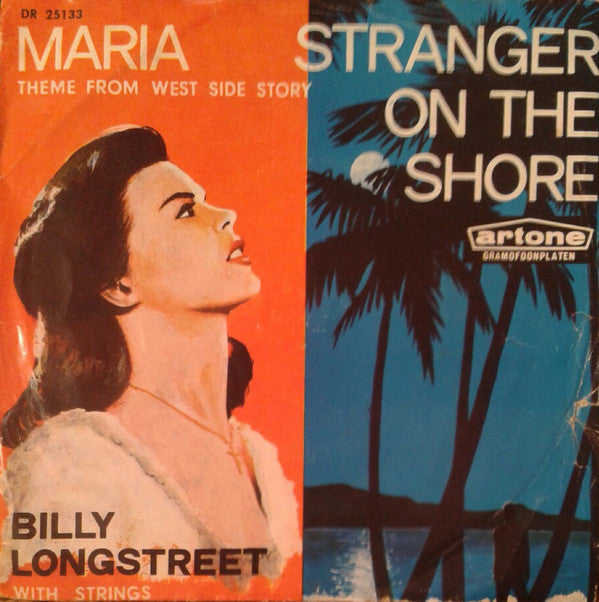 Billy Longstreet - Maria Vinyl Singles Vinyl Very Good (VG) <br> Hoes Good Plus (G+)