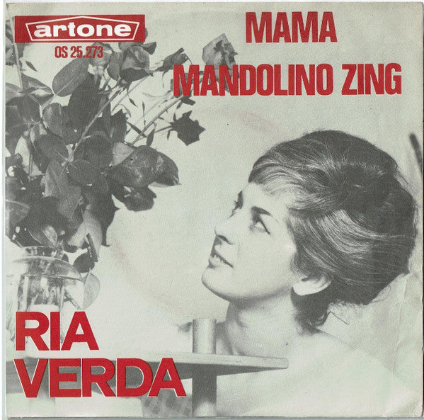 Ria Verda - Mama Vinyl Singles Vinyl Very Good (VG) <br> Hoes Good Plus (G+)