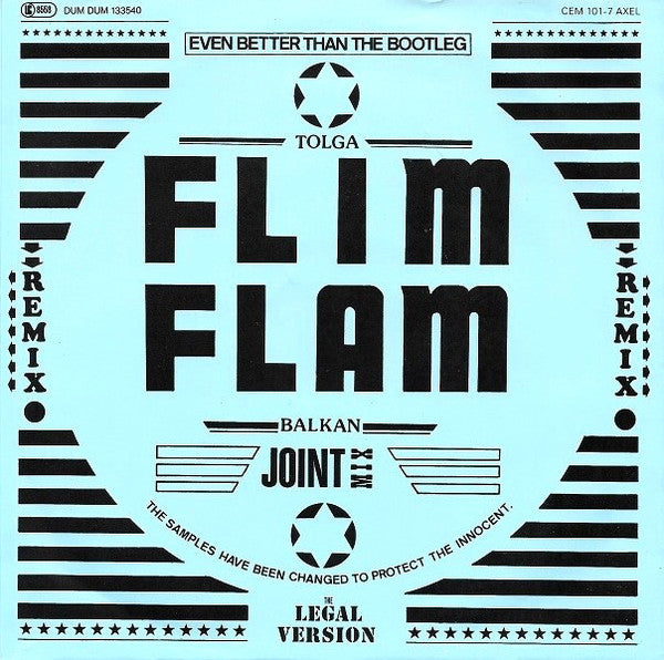 Tolga Flim Flam Balkan - The Best Of Joint Mix - Volume II2* Vinyl Singles Vinyl Very Good (VG) <br> Hoes Good Plus (G+)