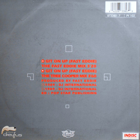 Fast Eddie Smith Featuring Sundance - Git On Up