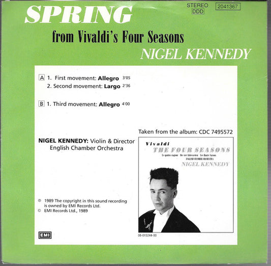 Nigel Kennedy - Spring - From Vivaldi's Four Seasons