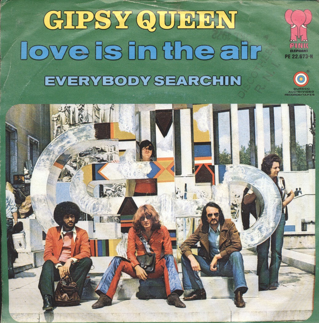 Gipsy Queen - Love Is In The Air Vinyl Singles Vinyl Very Good (VG) <br> Hoes Good Plus (G+)