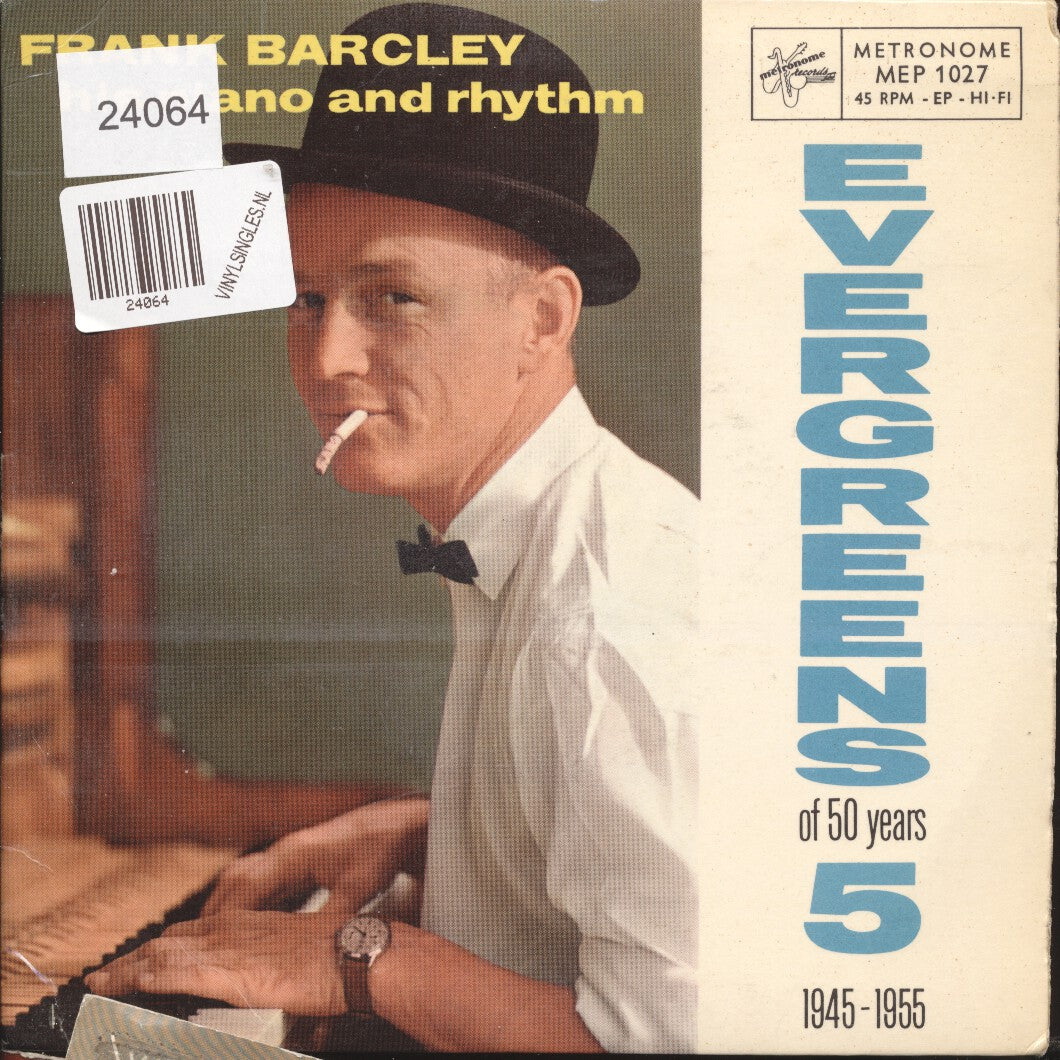 Frank Barcley His Piano And Rhythm - Evergreens Vol. 5 1945-1955 Vinyl Singles