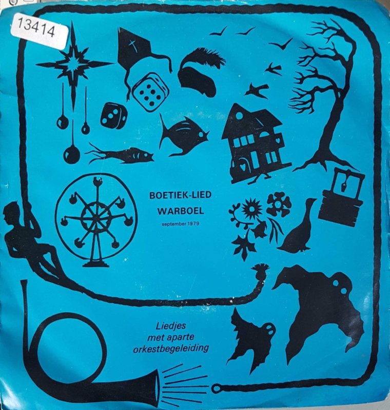 Unknown Artist - Boetiek-Lied Vinyl Singles Vinyl Very Good (VG) <br> Hoes Good Plus (G+)