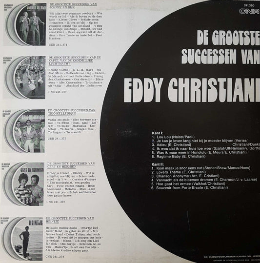 Eddy Christiani - De Grootste Successen Van (LP)