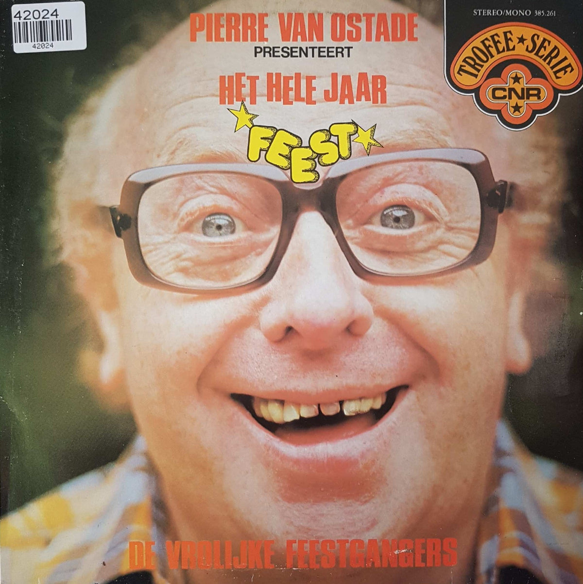 Pierre van Ostade - Het hele jaar feest (LP) Vinyl LP