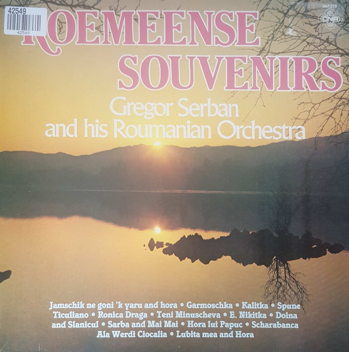 Gregor Serban - Roemeense Souvenirs (LP) Vinyl LP