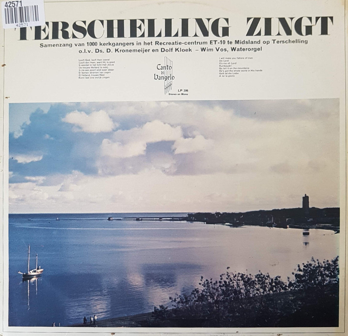 1000 Kerkgangers - Terschelling Zingt (LP) Vinyl LP