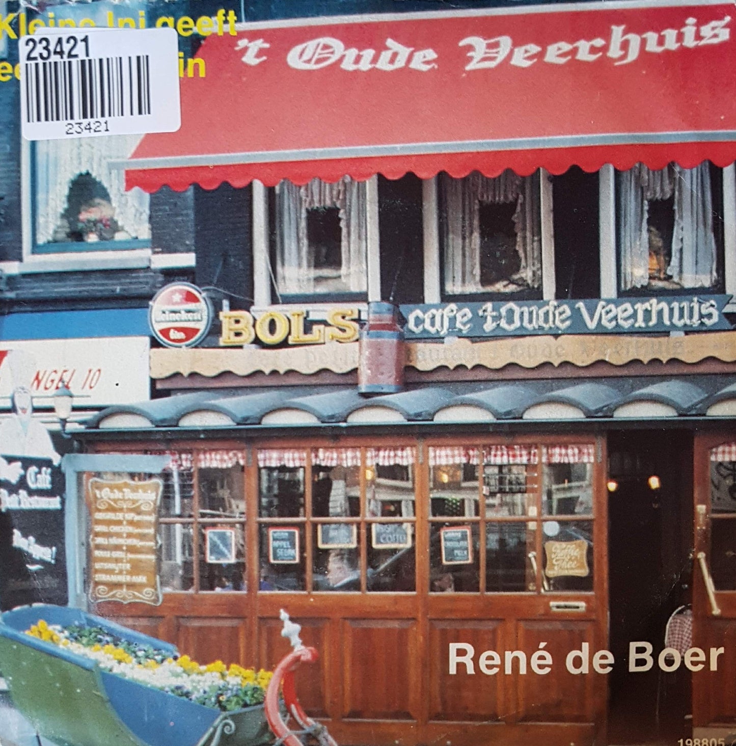 Rene de Boer - Kleine Ini Geeft Een Feestje In 't Oude Veerhuis Vinyl Singles Vinyl Very Good (VG) <br> Hoes Good Plus (G+)