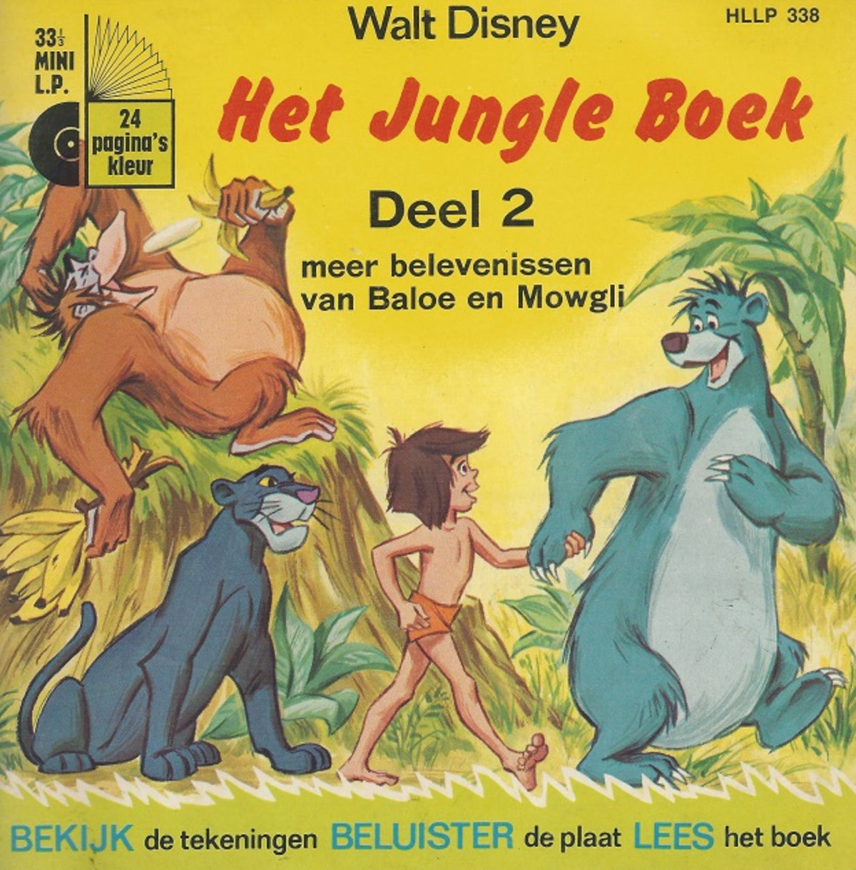 Piet Ekel - Walt Disney's Verhaal Van Het Jungle Boek 2 Vinyl Singles