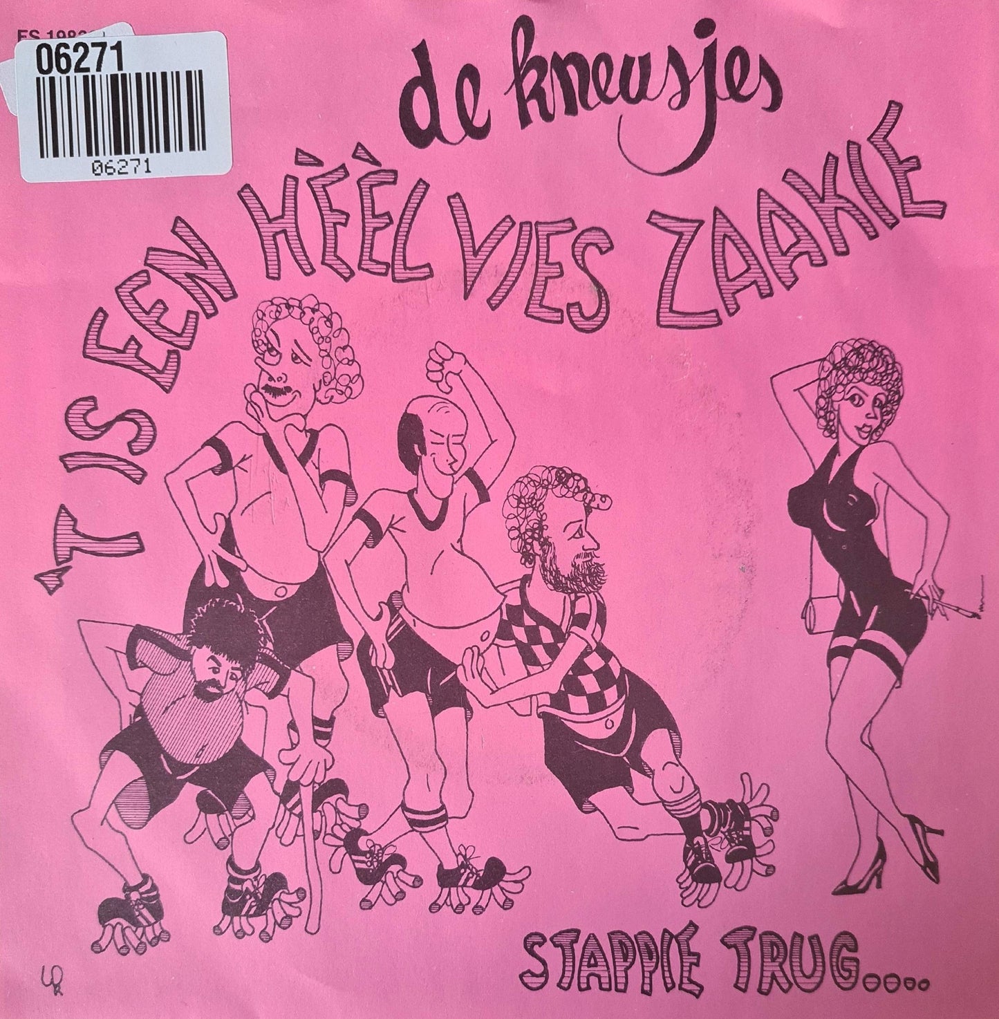 Kneusjes - 't Is Een Heel Vies Zaakje 29470 Vinyl Singles Vinyl Very Good (VG) <br> Hoes Good Plus (G+)