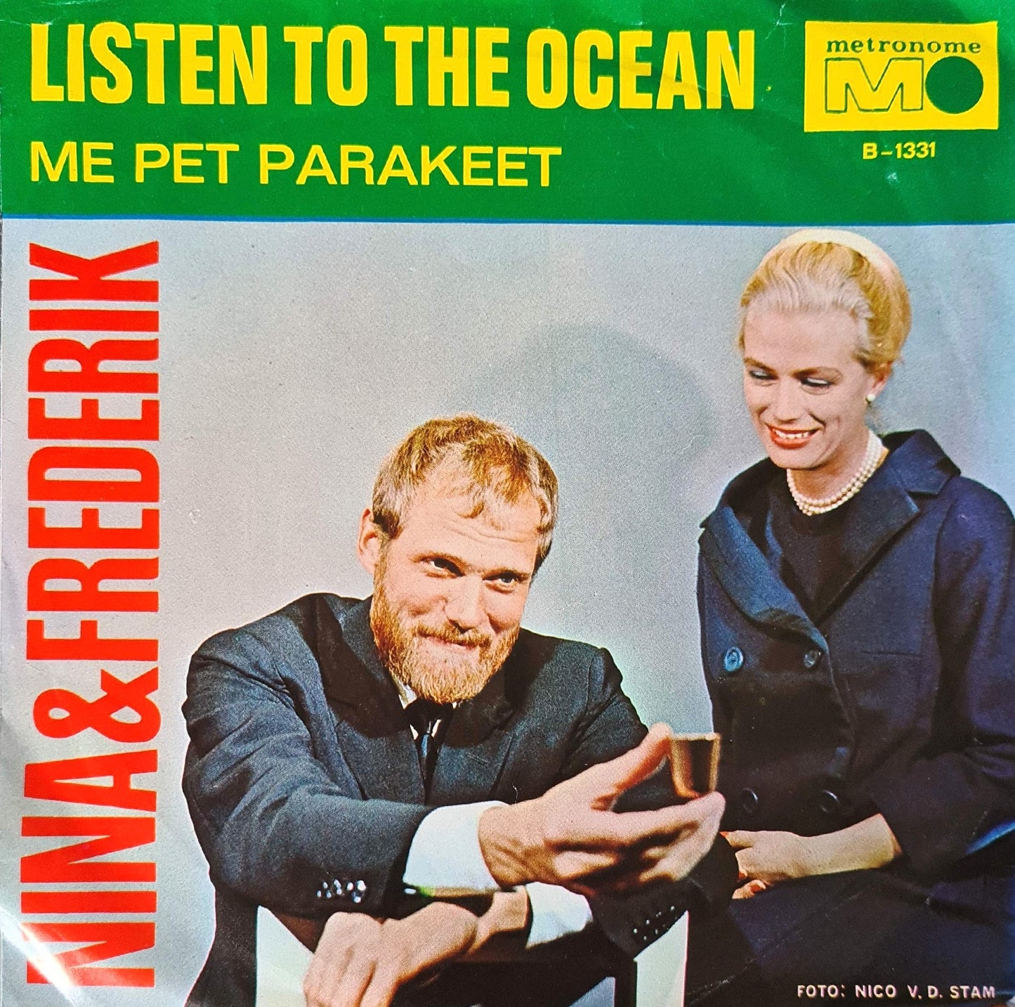 Nina & Frederik - Me Pet Parakeet Vinyl Singles Vinyl Very Good (VG) <br> Hoes Good Plus (G+)