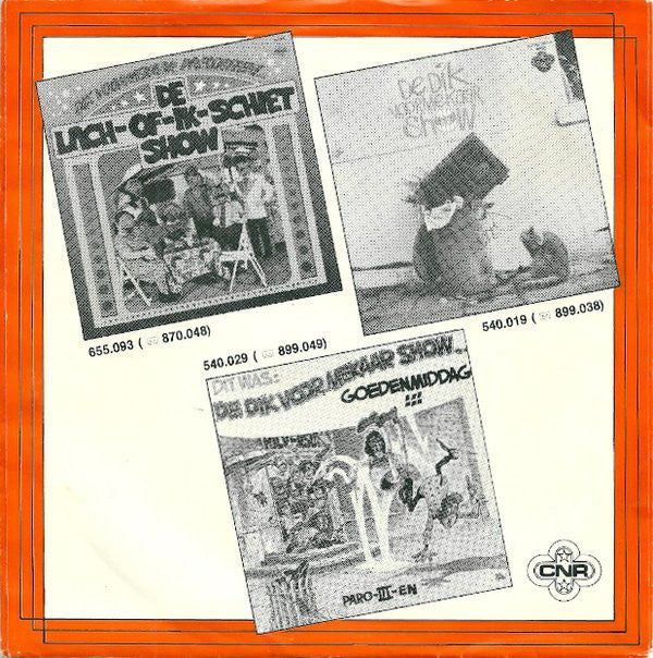 André van Duin - Willy Alberti Bedankt 40536 Vinyl Singles Vinyl Very Good (VG) <br> Hoes Good Plus (G+)