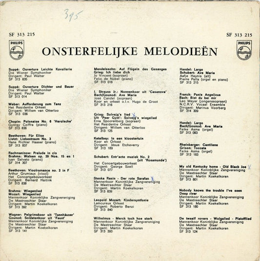 Aafje Heynis - Klassiek Verzoekprogramma Vinyl Singles Vinyl Zeer Goed / Hoesje Goed "VINYLSINGLES.NL"