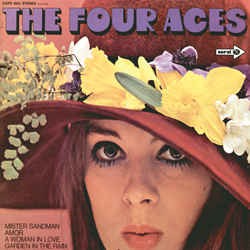 Four Aces - The Four Aces (LP) Vinyl LP Vinyl Very Good (VG) <br> Hoes Good Plus (G+)
