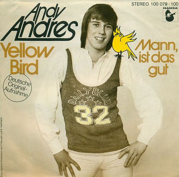 Andy Andres - Yellow Bird Vinyl Singles