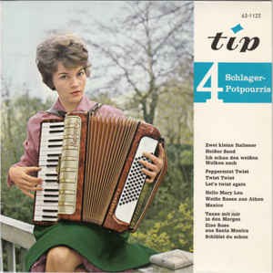 Akkordeon-Ensemble Adie Von Zunder - 4 Schlager-Potpourris Vinyl Singles EP Vinyl Very Good (VG) <br> Hoes Good Plus (G+)