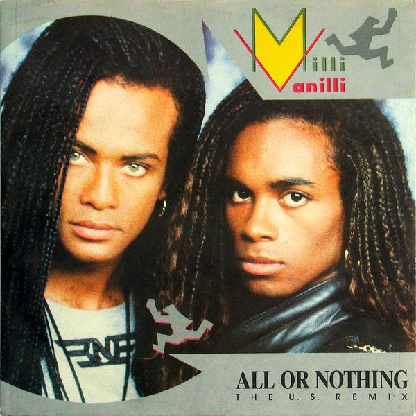 Milli Vanilli - All Or Nothing Vinyl Singles Vinyl (VG) <br> Hoes (G+)