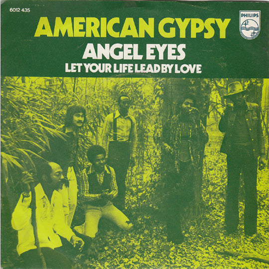 American Gypsy - Angel Eyes Vinyl Singles Vinyl Very Good (VG) <br> Hoes Good Plus (G+)