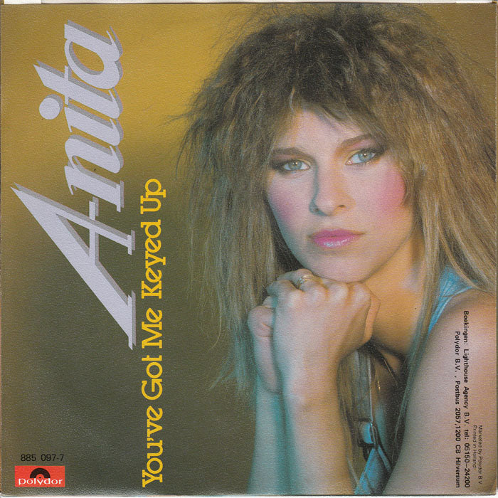 Anita - You've Got Me Keyed Up Vinyl Singles Vinyl Very Good (VG) <br> Hoes Good Plus (G+)
