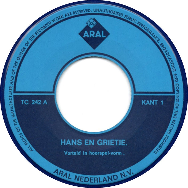 Unknown Artist - Hans En Grietje (ARAL) 43503 Vinyl Singles