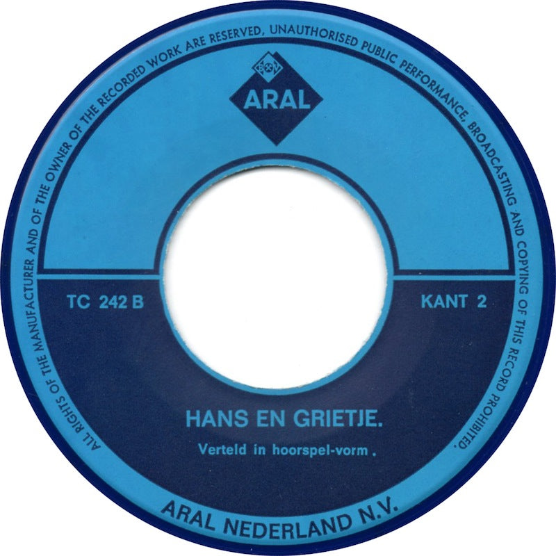 Unknown Artist - Hans En Grietje (ARAL) 43503 Vinyl Singles