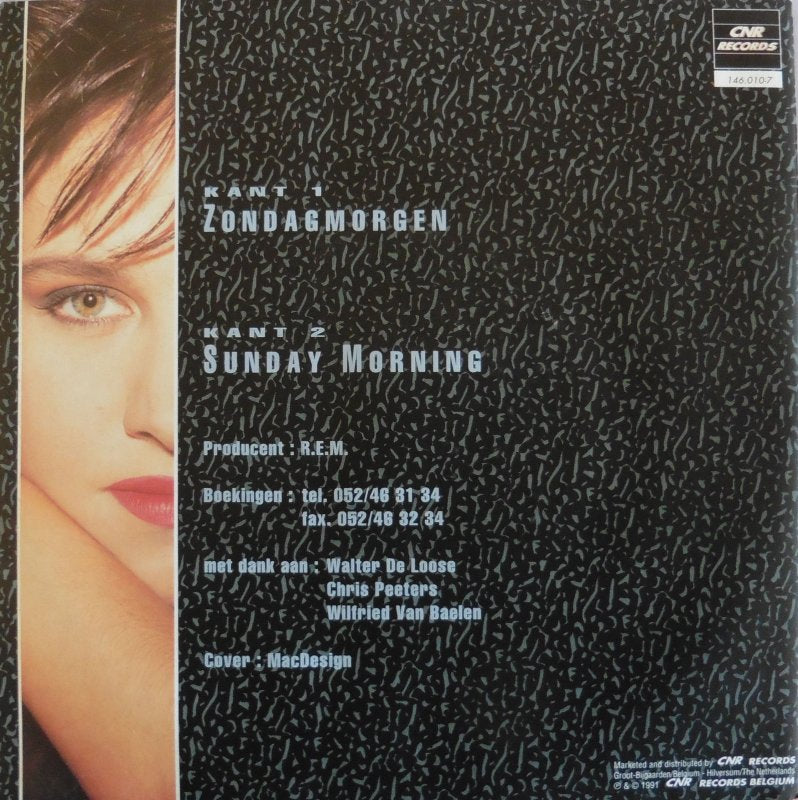 Aura - Zondagmorgen Vinyl Singles Vinyl Very Good (VG) <br> Hoes Good Plus (G+)