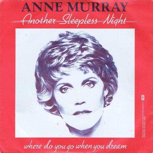 Anne Murray - Another Sleepless Night Vinyl Singles Vinyl Very Good (VG) <br> Hoes Good Plus (G+)