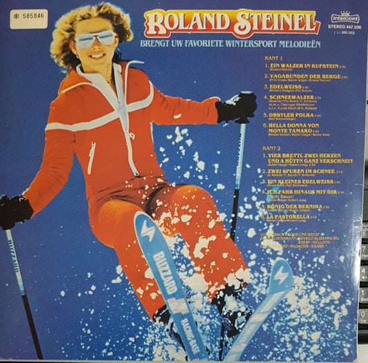 Roland Steinel - Brengt U Favorieten Wintersport Melodieen (LP)