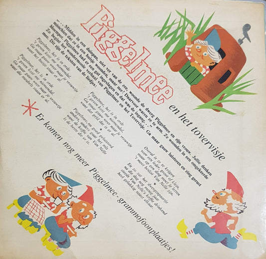 Piggelmee - Piggelmee En Het Tovervisje 34123 Vinyl Singles EP Media VG+ / Sleeve G+